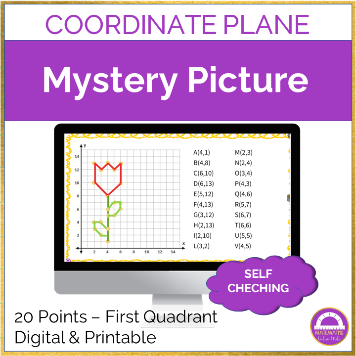 FREE Epic Activity: Points On A Coordinate Plane Made Fun