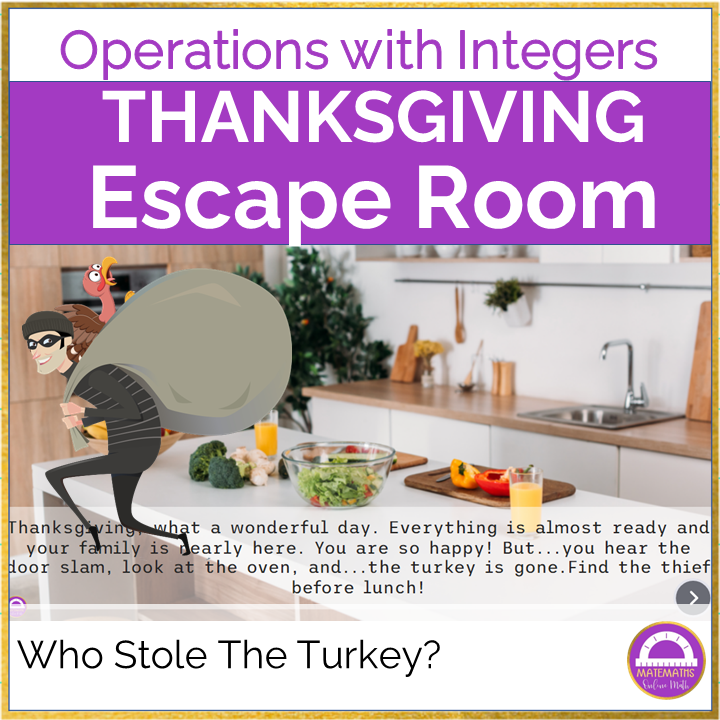 Thanksgiving Integer Operations