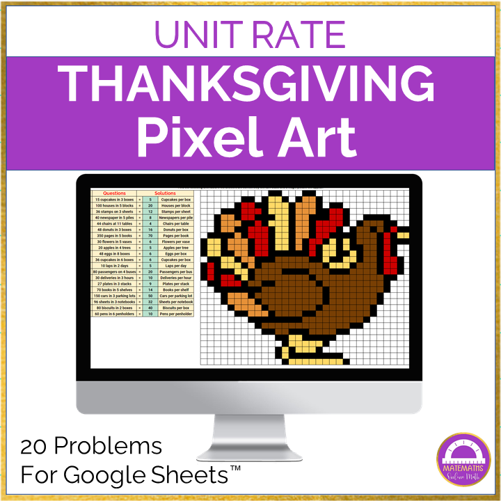 Thanksgiving Unit Rate