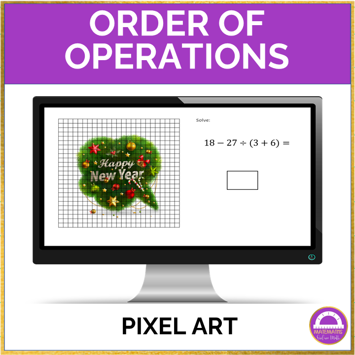 Order of Operations Pixel Art